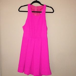 Lulus dress - size L - pink - detailed back - low